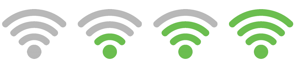 Уровень сигнала Wi-Fi. Значок вай фай слабый сигнал. Значки уровень сигнала Wi-Fi. WIFI сигнал помехи 2 роутера. Балу вай фай
