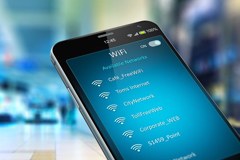 Creative abstract wireless networking on mobile devices