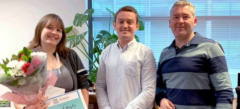 Airband apprentice, Hannah Bayliss, wins apprentice of the year in 2020