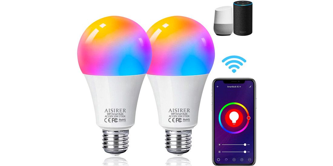 Aisirer smart bulb WiFi light bulb smart lighting