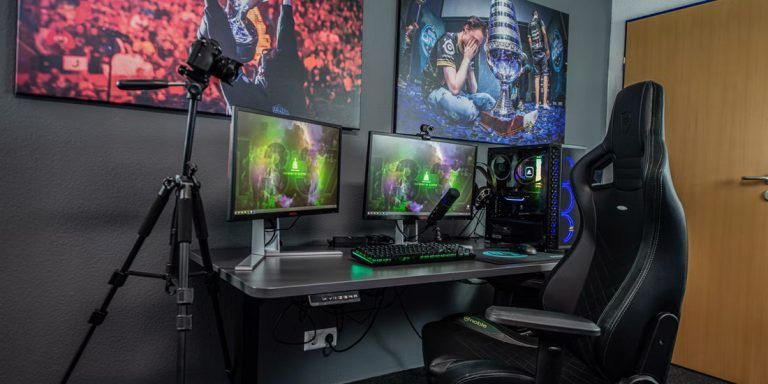 Live streaming set up