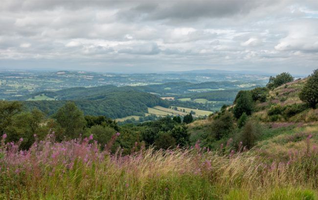 View of Worcestershire from Malvern Hills