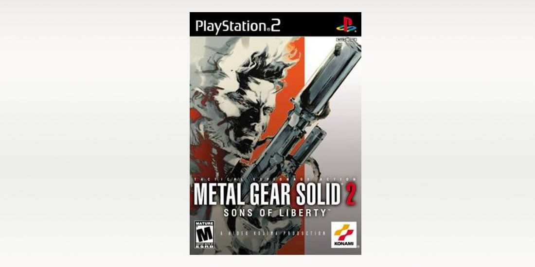 Metal Gear Solid 2- Sons of Liberty PS2 game