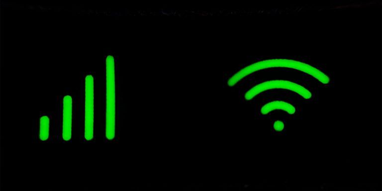 4G home broadband icons